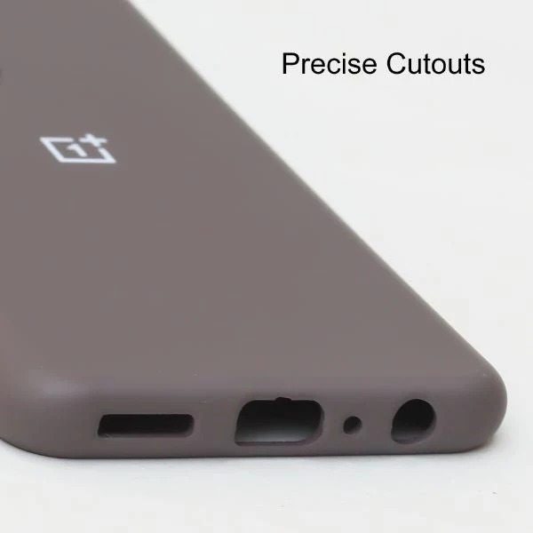 Grey Original Silicone case for Oneplus 9rt - Image 5