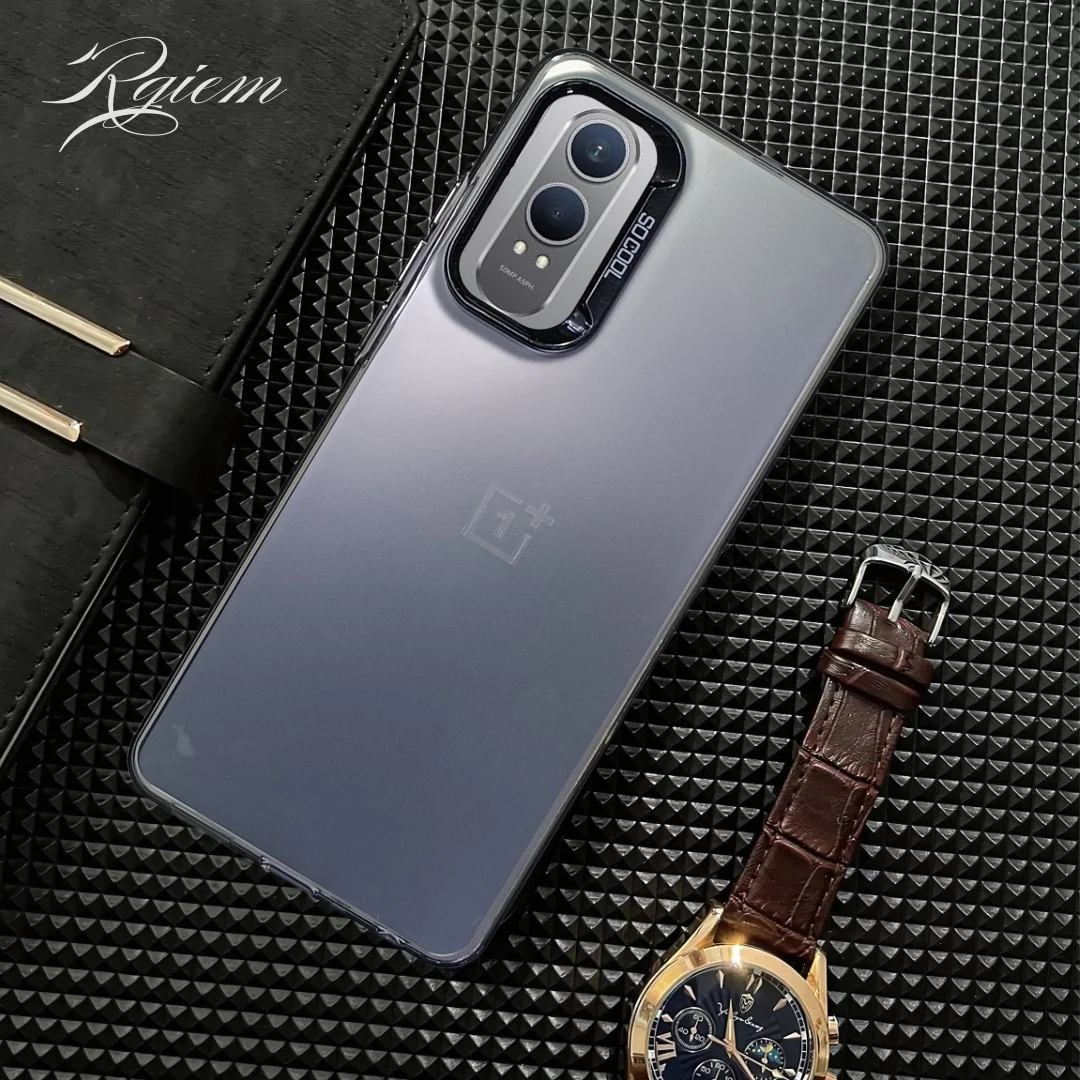 Grey Rgiem Slim Slicone Non-Yellowing Protective Case for Oneplus Nord CE 4 Lite - Image 5