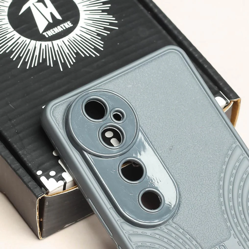 Grey UAG RidgeLine Silicone Case for Vivo V40 - Image 4