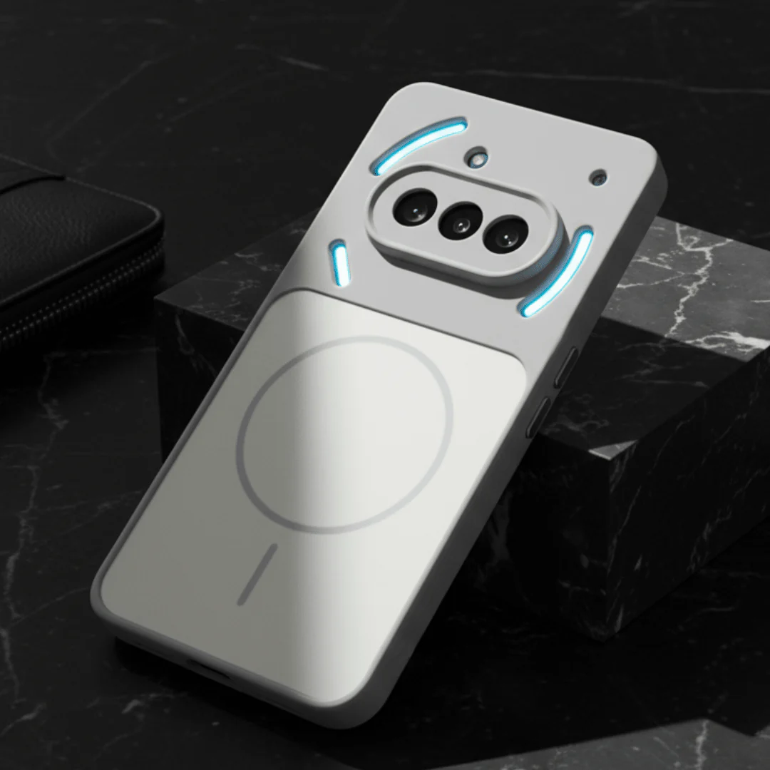 GripMate Cream Silicone case for Nothing Phone 3a