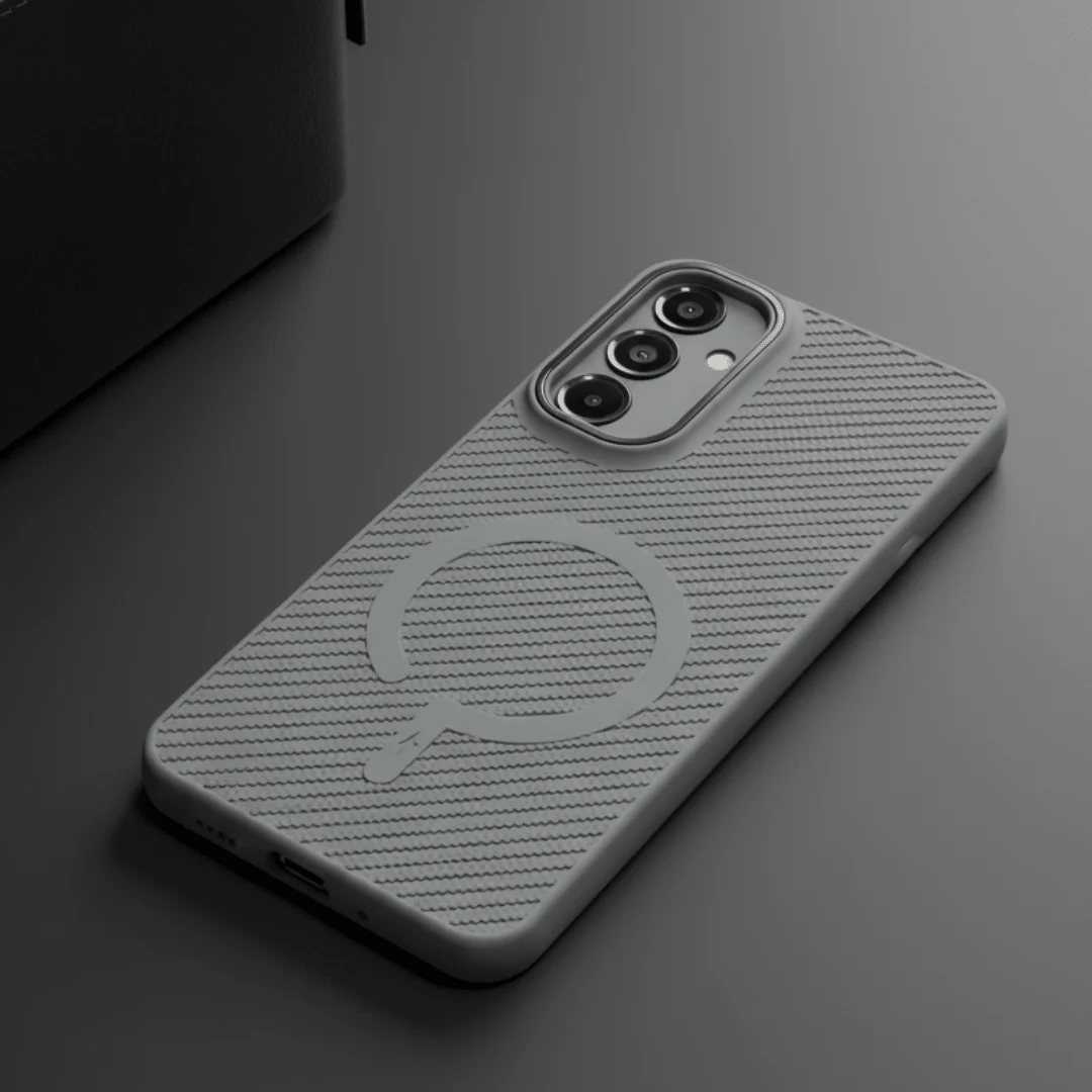 Gripon Grey Silicone Case for Samsung A16