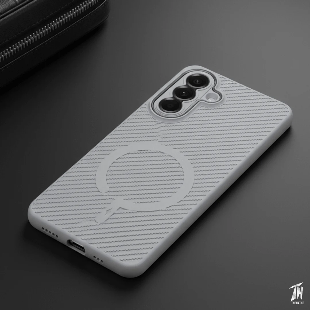 Gripon Grey Silicone Case for Samsung A36