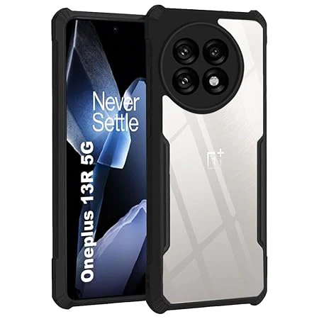Hybrid Shockproof protective transparent Silicone Case for Oneplus 13R