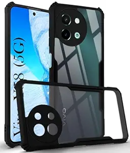Hybrid Shockproof protective transparent Silicone Case for Vivo Y38 5g