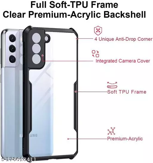 Hybrid Shockproof Silicone Case for Samsung S21 FE - Image 4