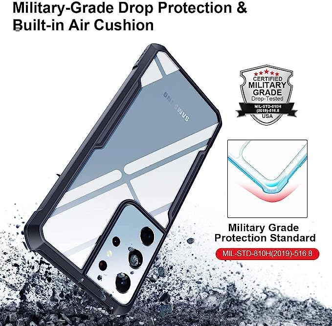 Hybrid Shockproof Silicone Case for Samsung S23 Ultra - Image 4