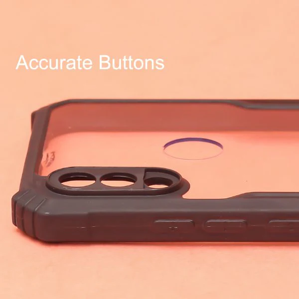 Hybrid Shockproof silicone safe transparent Case Redmi note 5 pro - Image 4