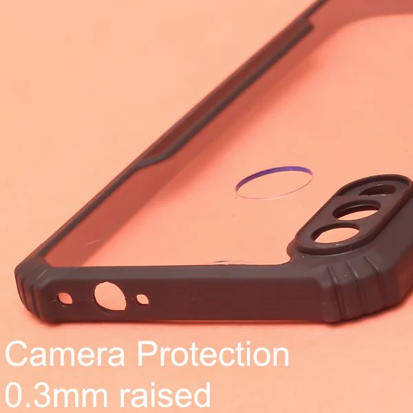 Hybrid Shockproof silicone safe transparent Case Redmi note 6 pro - Image 5