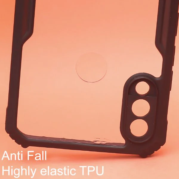 Hybrid Shockproof silicone safe transparent Case Redmi note 7 - Image 3