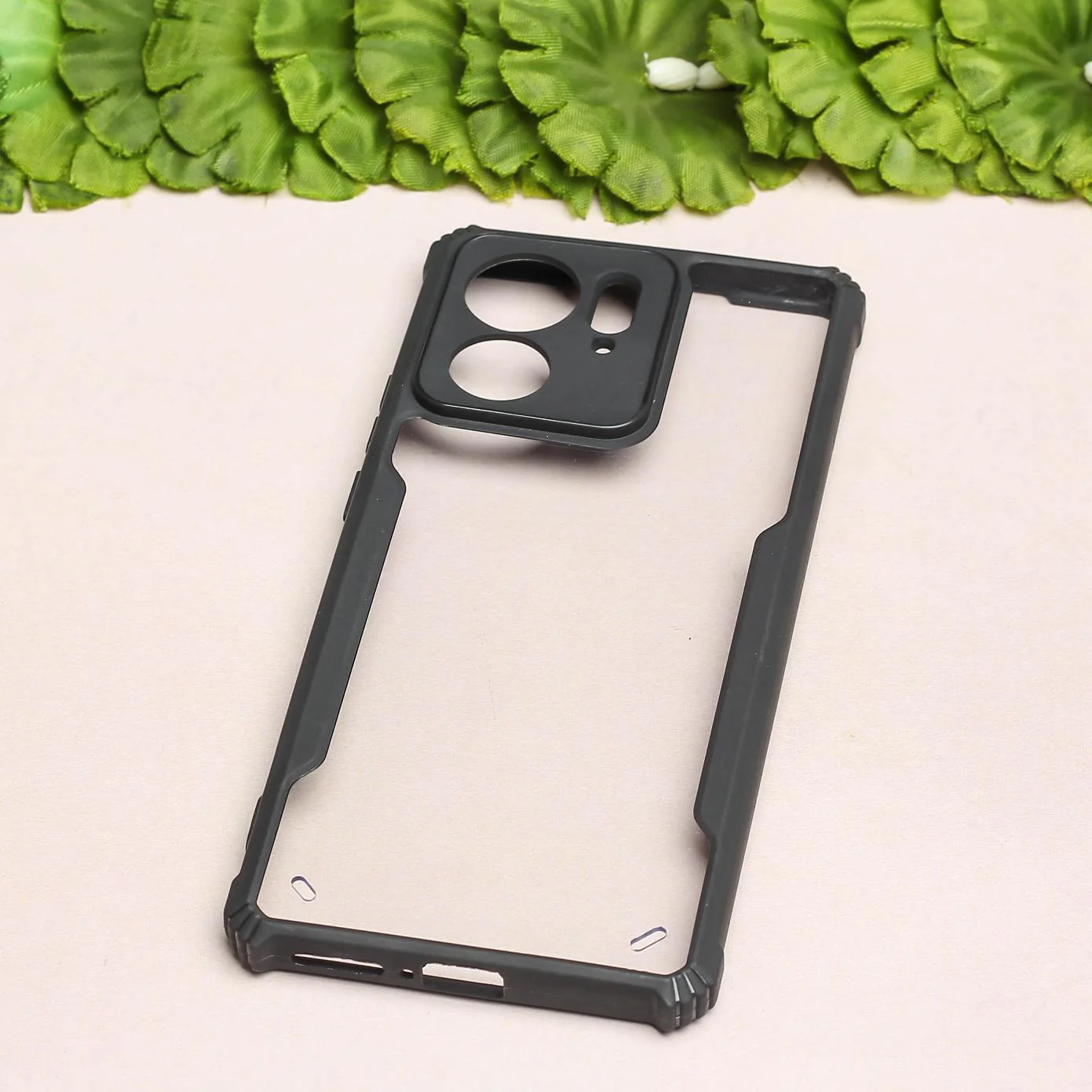 Hybrid Shockproof Transparent Silicone Case for Vivo V29e 5G - Image 2