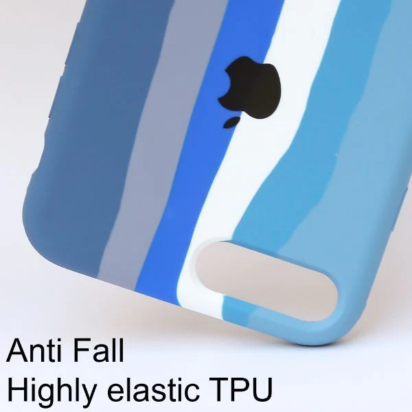 Indigo Silicone Case for Apple Iphone 7 Plus - Image 2