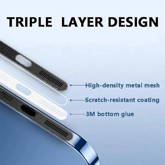 iPhone Speaker Dust Protector, Upgraded Adhesive Anti Dust Sticker for Apple Iphone(Pack of 1) - Image 2