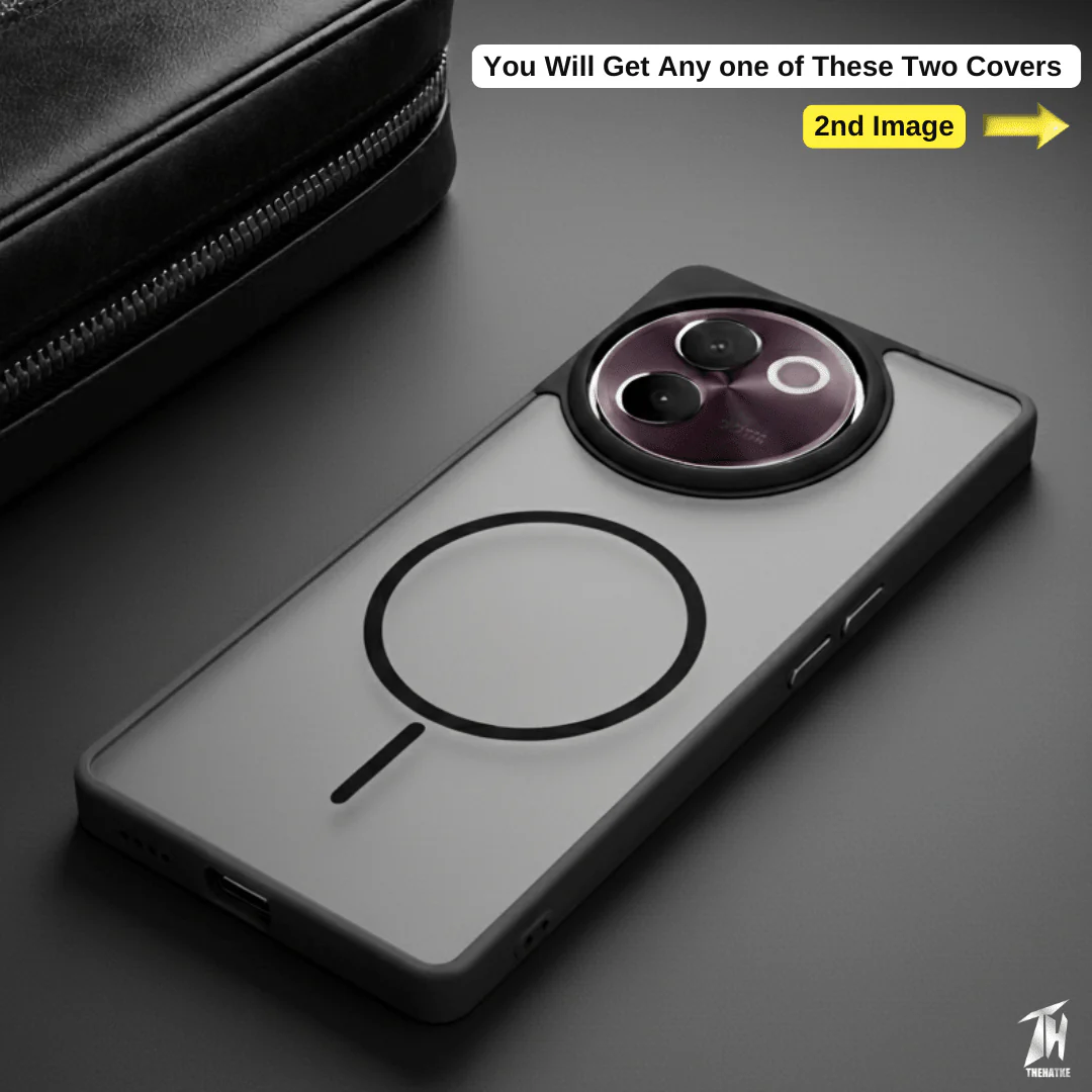 KYRON Black Matte Case for Vivo V30e