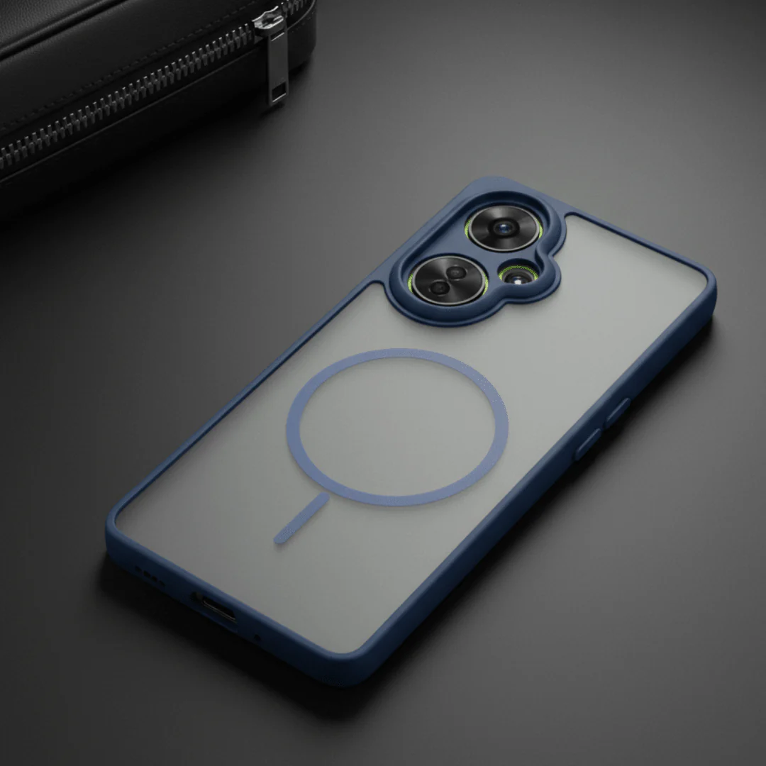 KYRON Dark Blue Camera Protection  Matte Case for Oneplus Nord CE 3 Lite