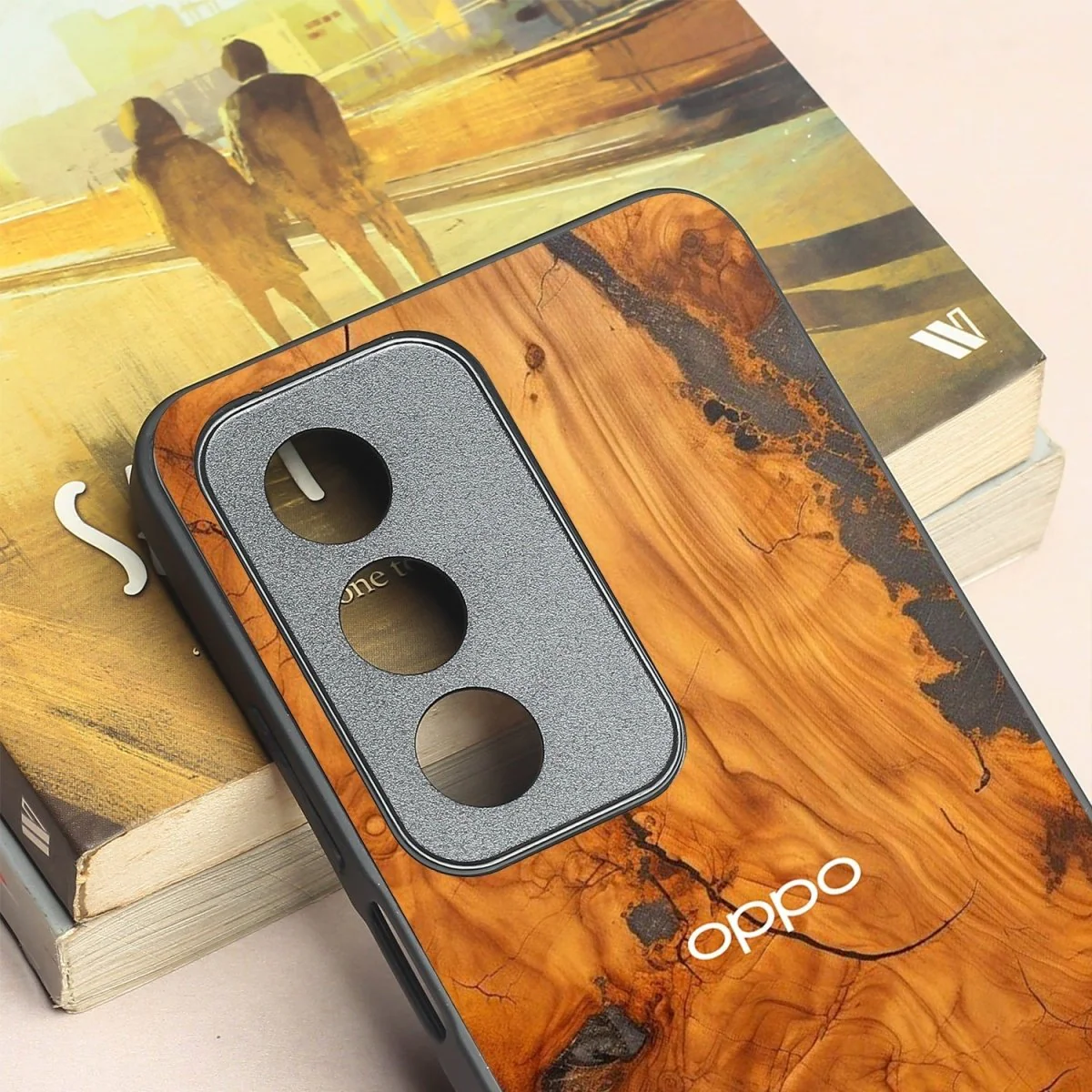 Lava Oak metal back case for Oppo A3 Pro 5g - Image 3