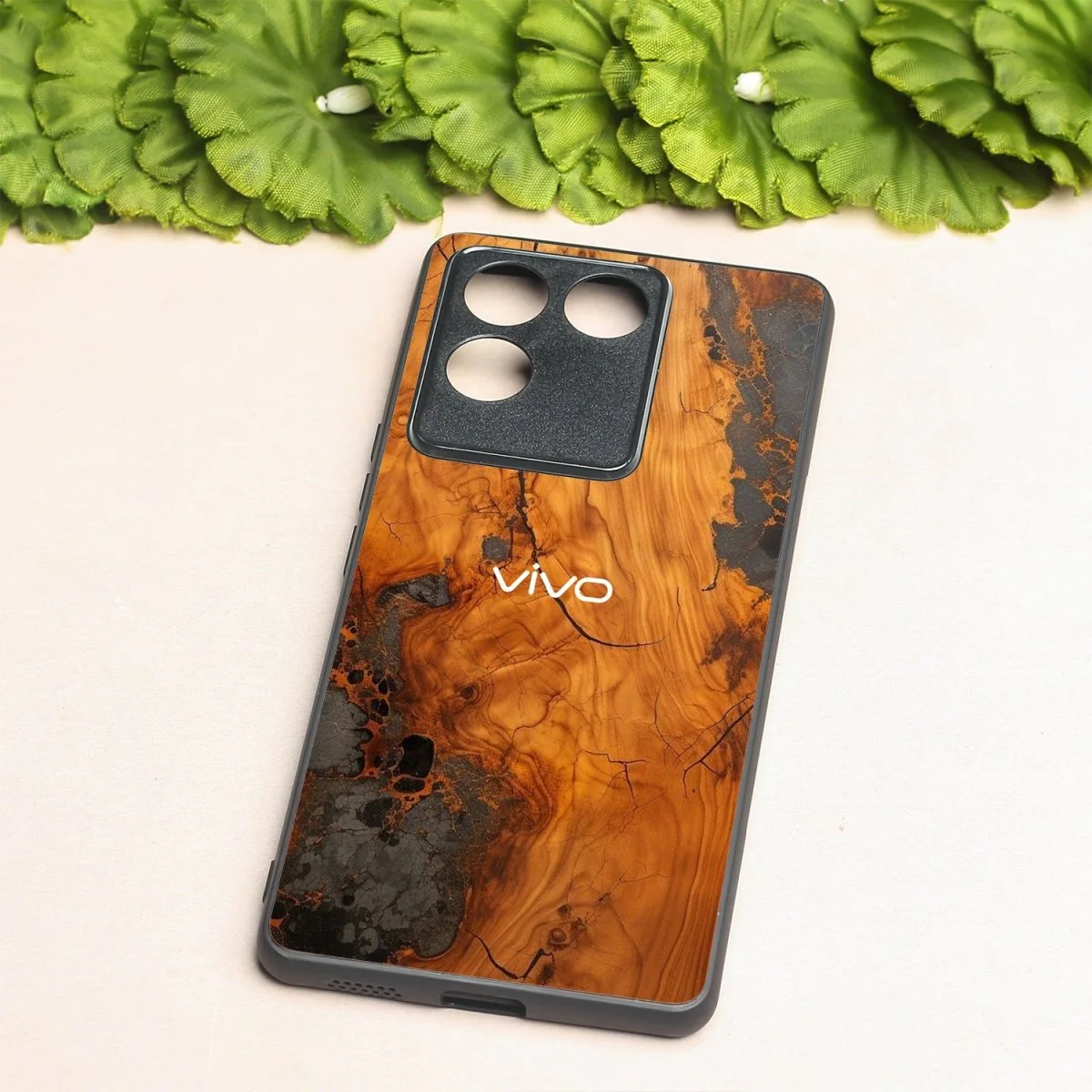 Lava Oak metal back case for Vivo T2 Pro - Image 2