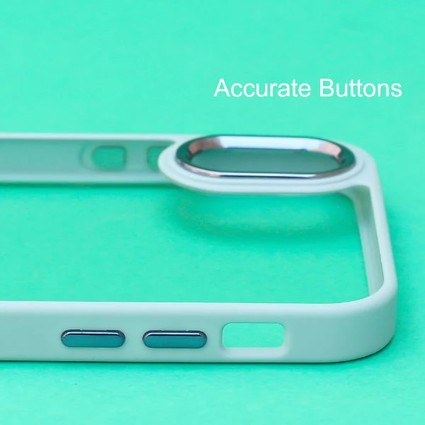Lavender Blue Metal Safe Transparent Case for Apple iphone X/Xs - Image 3