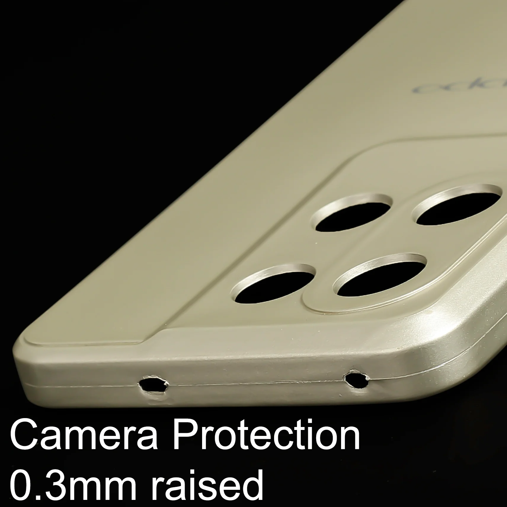 Lavender Metallic Finish Silicone Case for Oppo Reno 8 Pro - Image 4
