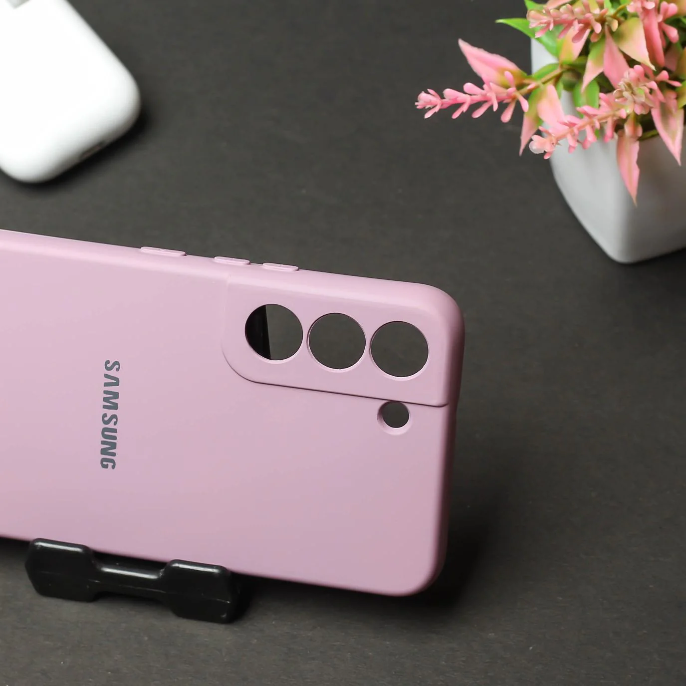 Lavender Original Camera Silicone case for Samsung S21 FE - Image 3