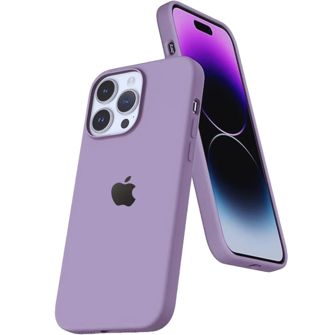 Lavender Original Silicone case for Apple iphone 13 Pro