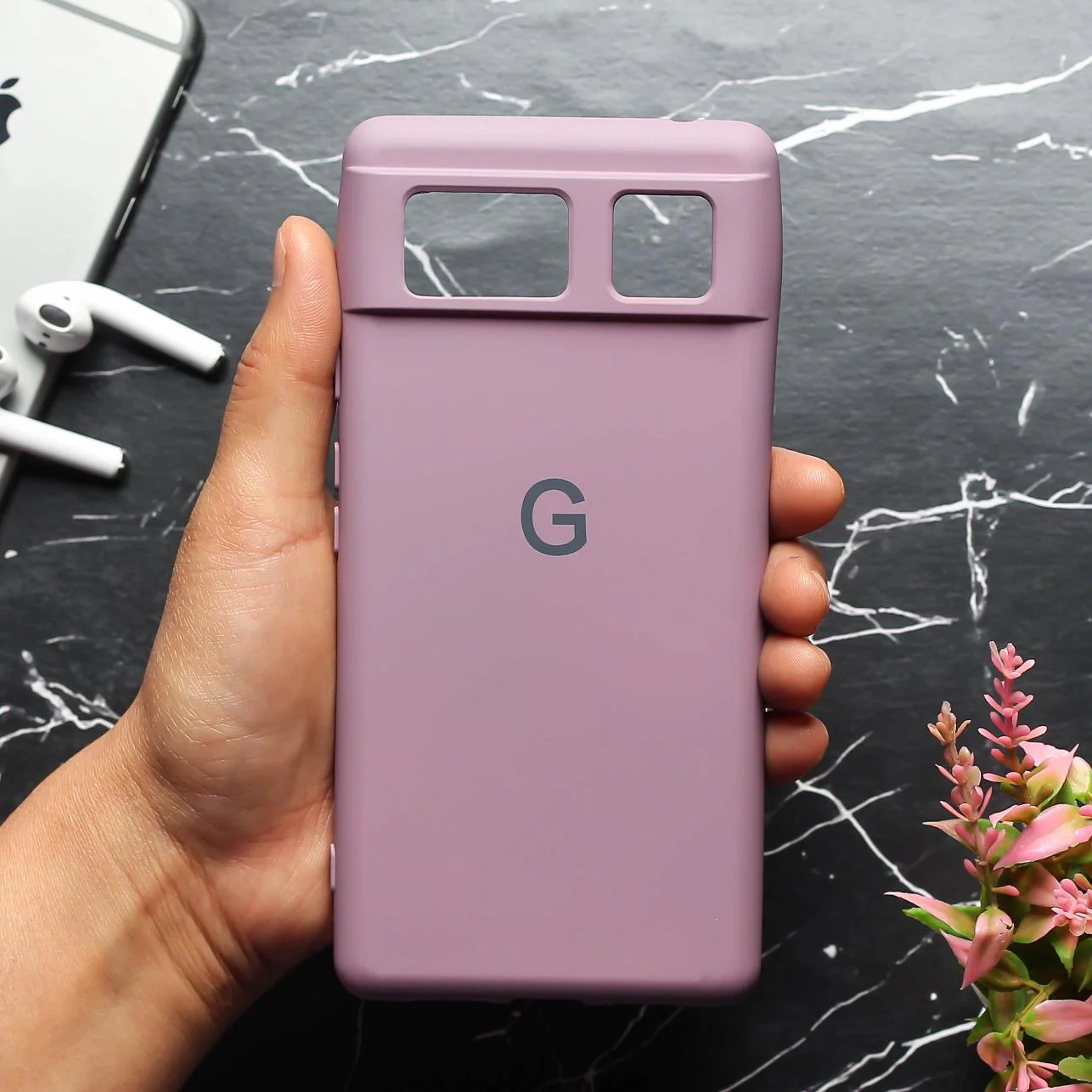 Lavender Original Silicone case for Google Pixel 6