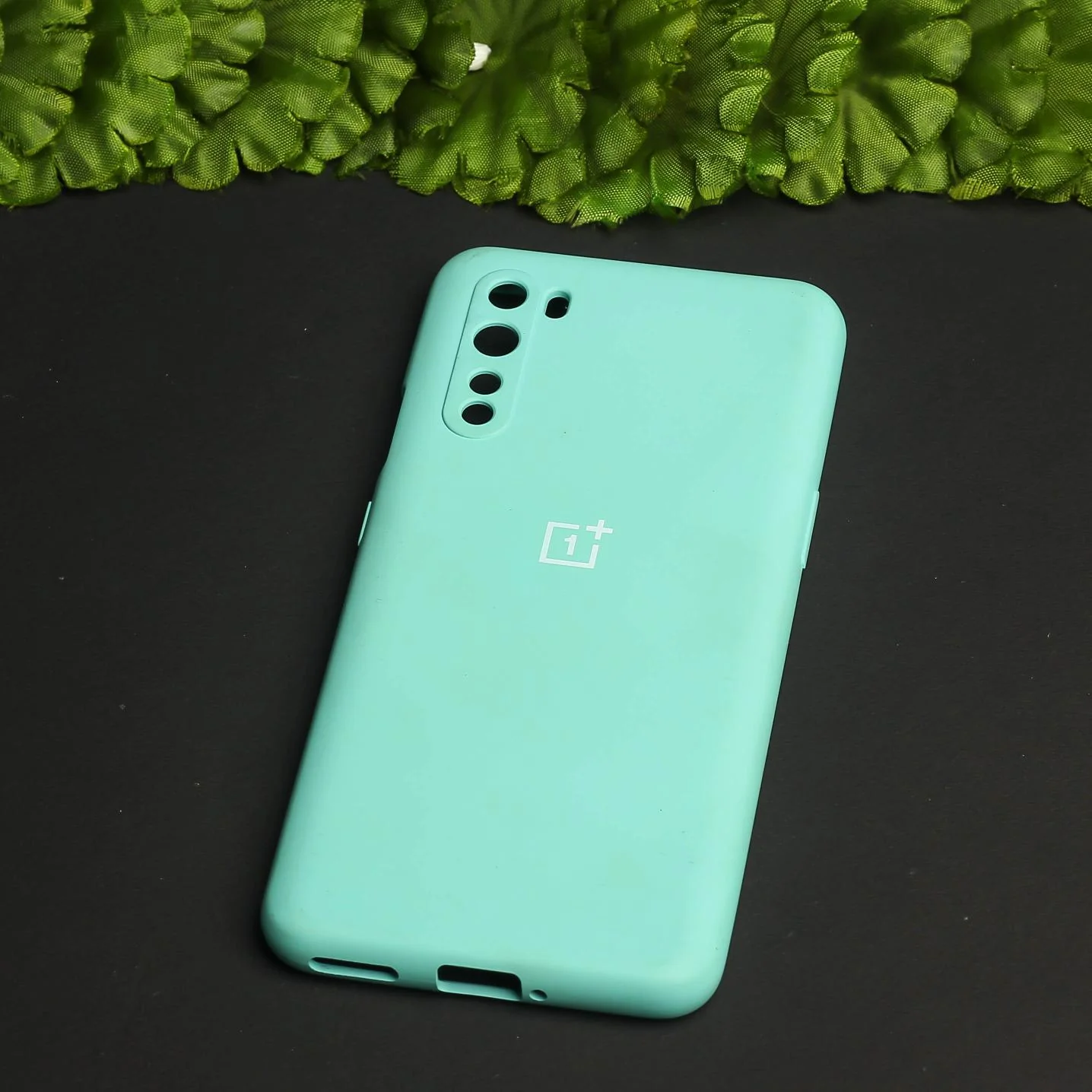 Light Blue Camera Original Silicone case for Oneplus Nord - Image 3