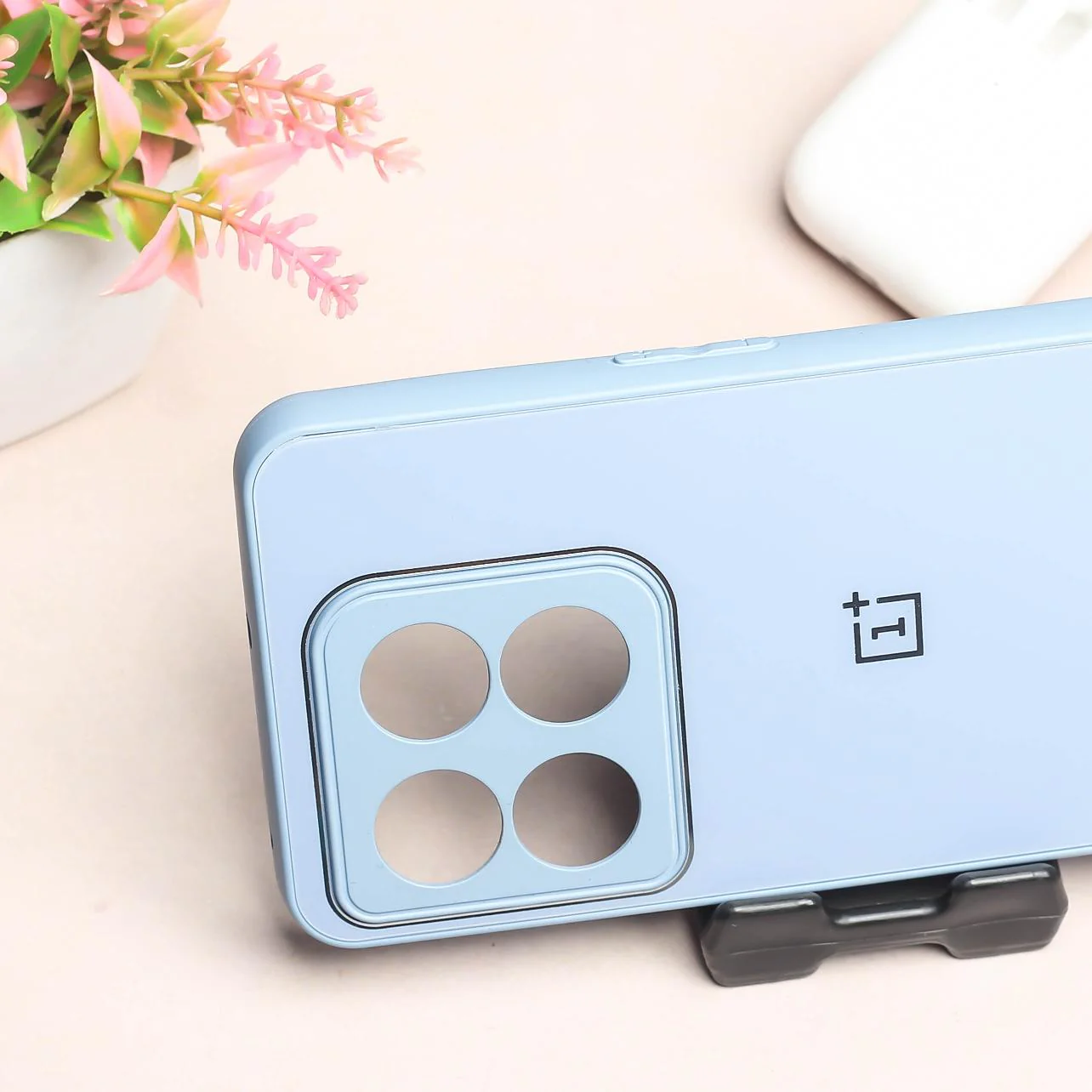 Blue camera Safe mirror case for Oneplus 10T - Image 3