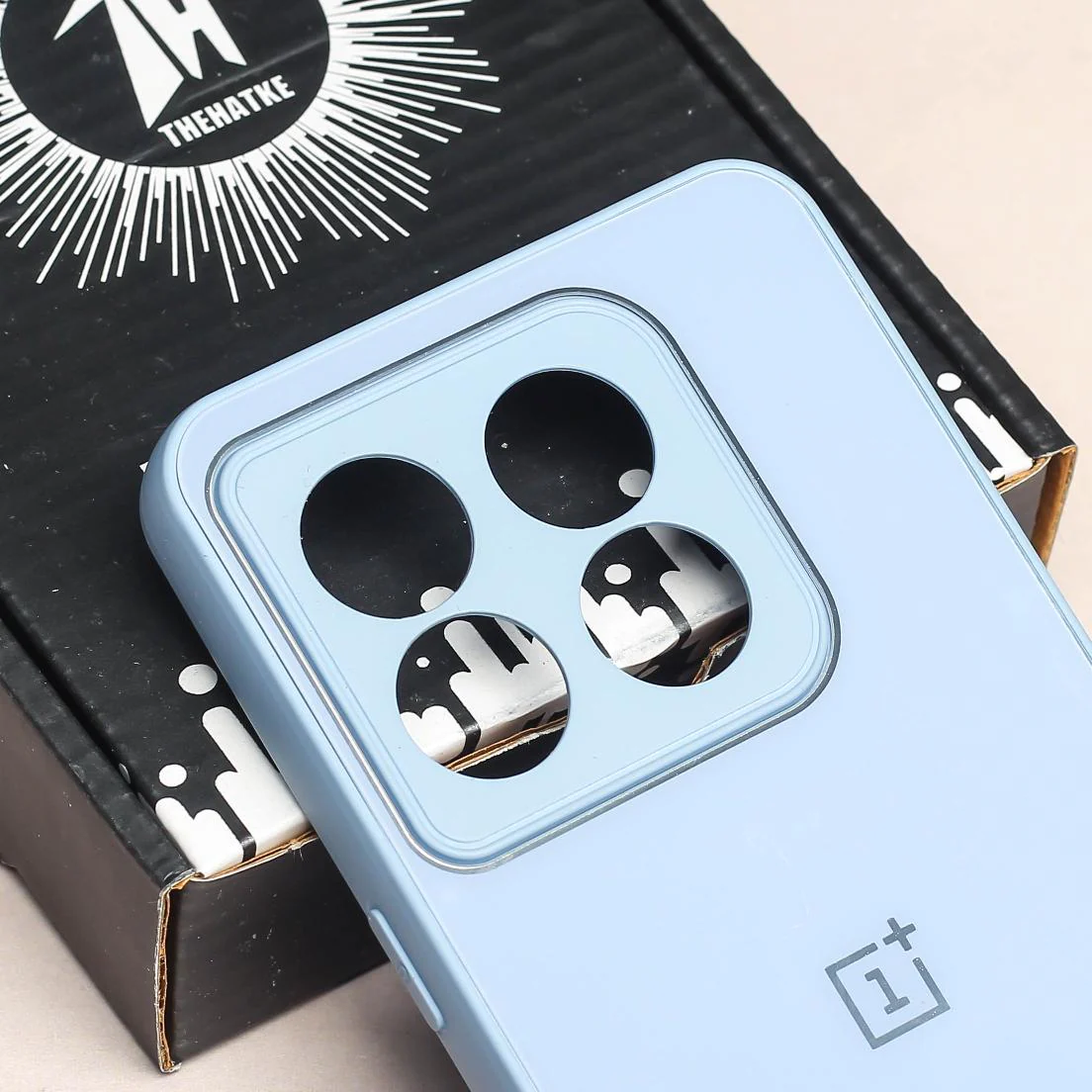 Blue camera Safe mirror case for Oneplus 10T - Image 4