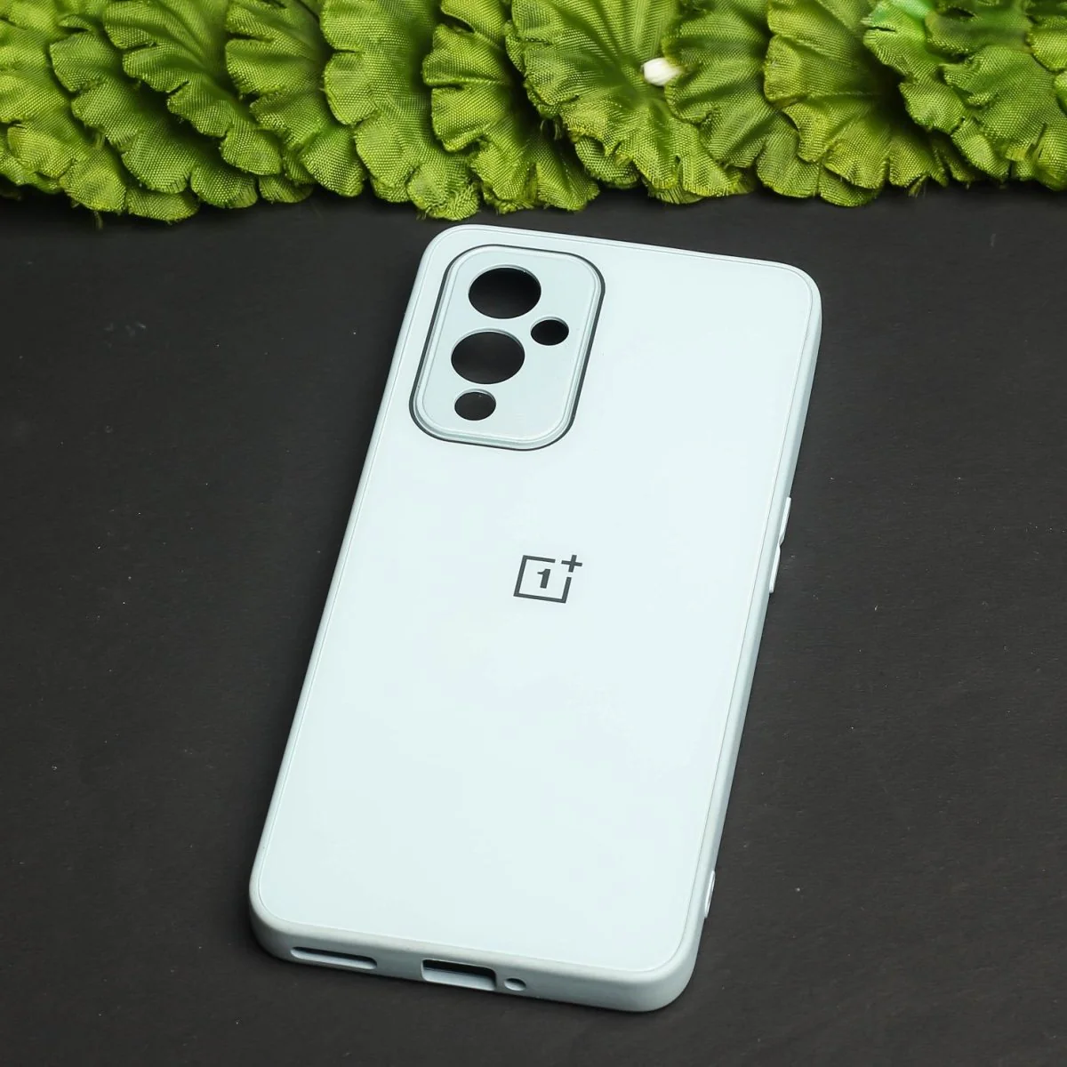 Light Blue camera Safe mirror case for Oneplus 9 - Image 2