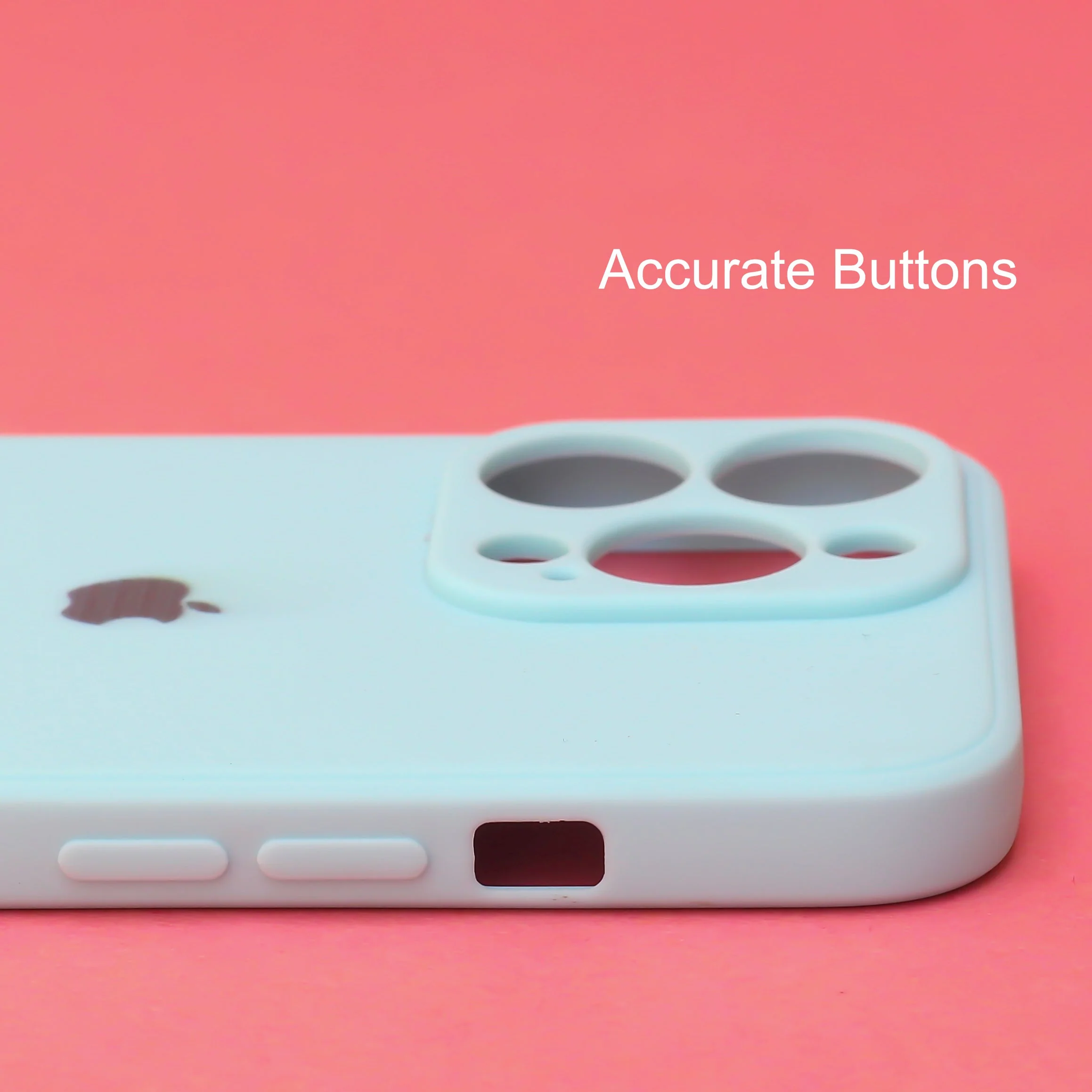 Light Blue Candy Silicone Case for Apple iphone 11 Pro Max - Image 3