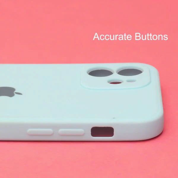 Light Blue Candy Silicone Case for Apple Iphone 12 Mini - Image 3