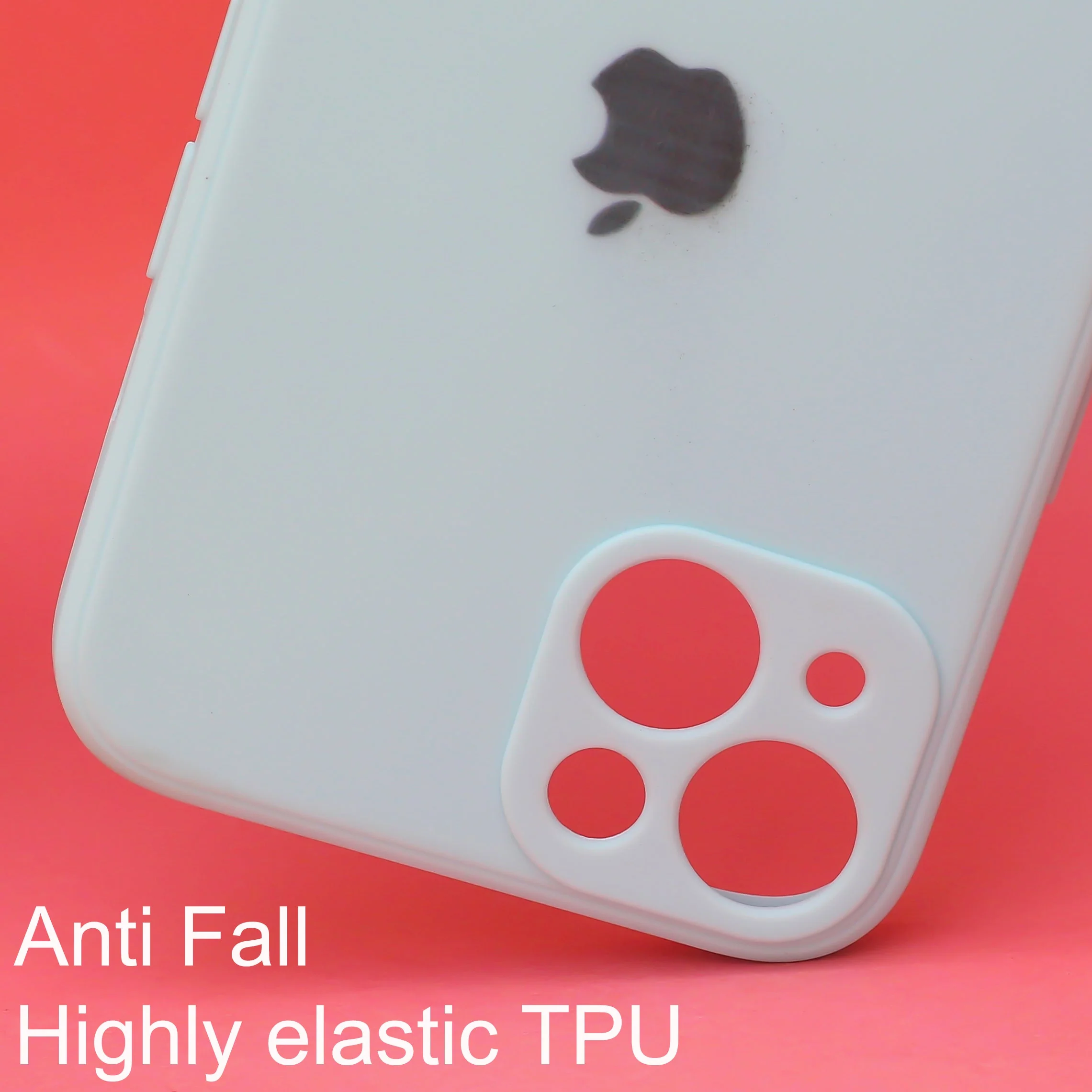 Light Blue Candy Silicone Case for Apple iphone 14 Plus - Image 2