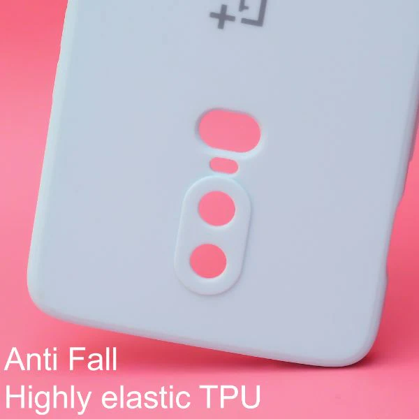 Light Blue Candy Silicone Case for Oneplus 6 - Image 2