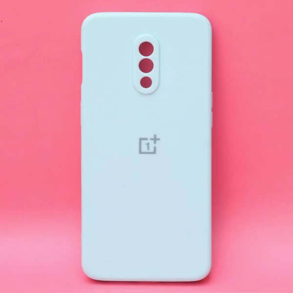 Light Blue Candy Silicone Case for Oneplus 7