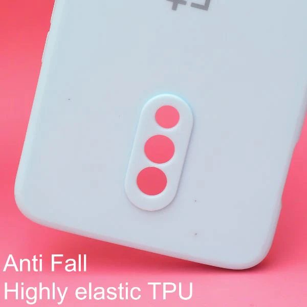 Light Blue Candy Silicone Case for Oneplus 7 - Image 2
