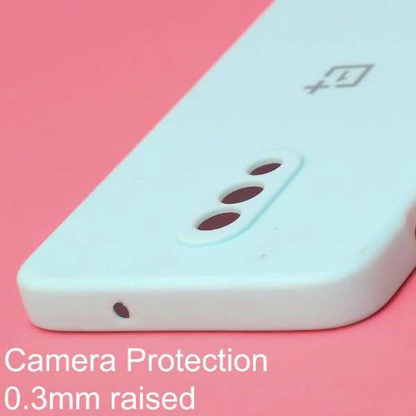 Light Blue Candy Silicone Case for Oneplus 7 - Image 4