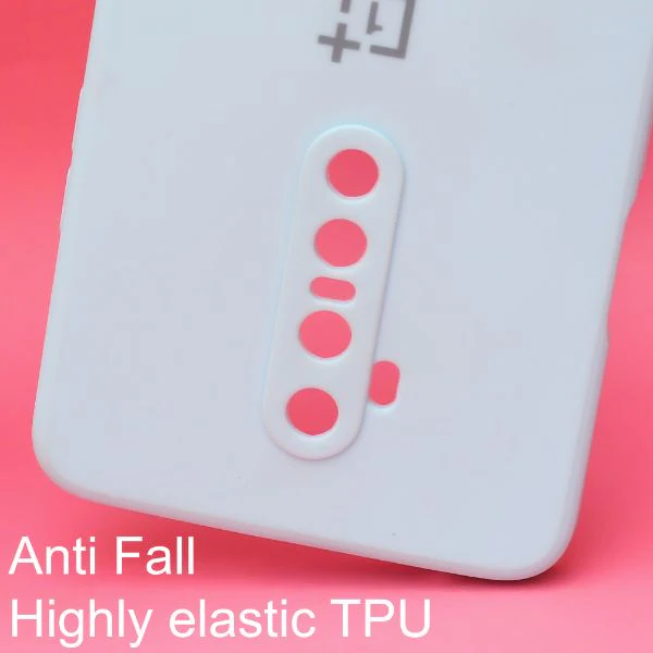 Light Blue Candy Silicone Case for Oneplus 7 Pro - Image 2