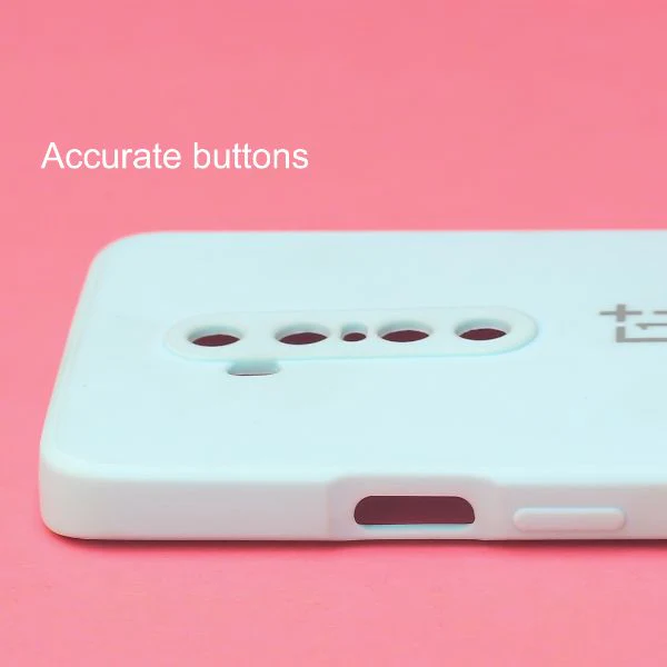 Light Blue Candy Silicone Case for Oneplus 7 Pro - Image 3