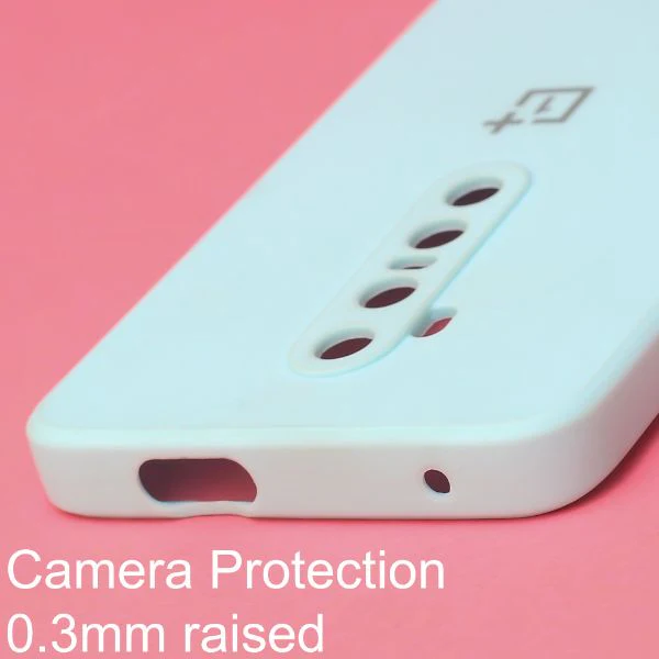 Light Blue Candy Silicone Case for Oneplus 7 Pro - Image 4