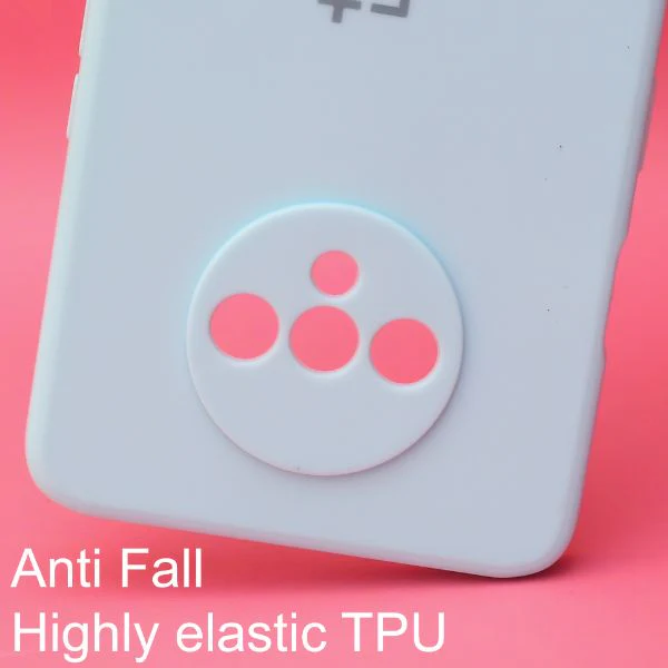 Light Blue Candy Silicone Case for Oneplus 7T - Image 2