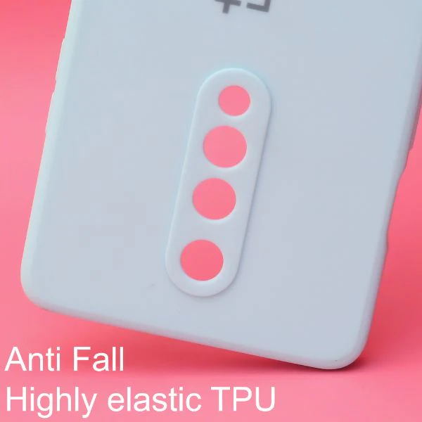 Light Blue Candy Silicone Case for Oneplus 8 - Image 2