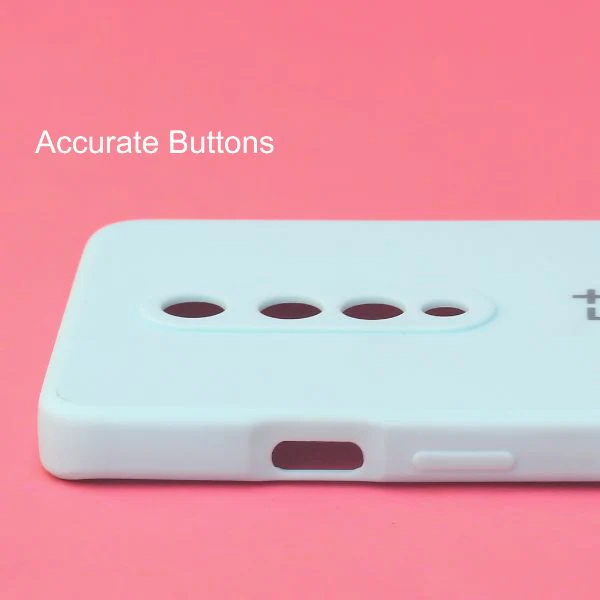 Light Blue Candy Silicone Case for Oneplus 8 - Image 3