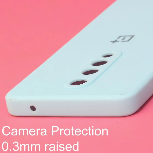 Light Blue Candy Silicone Case for Oneplus 8 - Image 4
