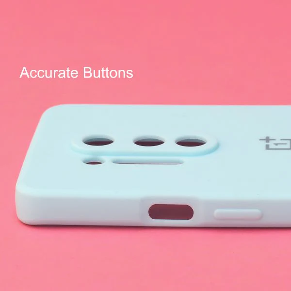 Light Blue Candy Silicone Case for Oneplus 8 Pro - Image 3
