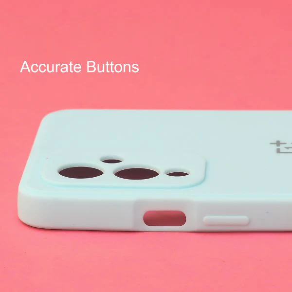 Light Blue Candy Silicone Case for Oneplus 9 - Image 3