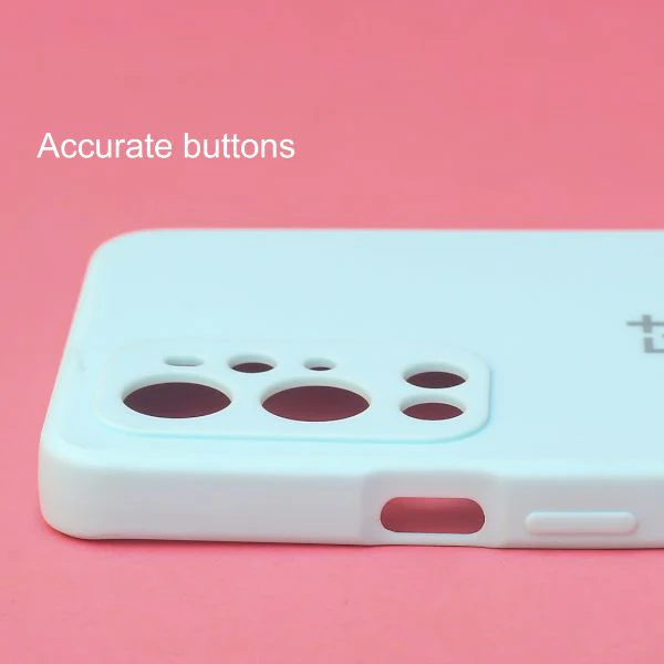 Light Blue Candy Silicone Case for Oneplus 9 Pro - Image 3