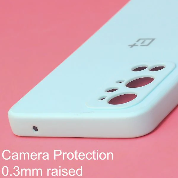 Light Blue Candy Silicone Case for Oneplus 9 Pro - Image 4