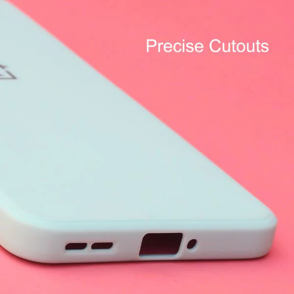 Light Blue Candy Silicone Case for Oneplus Nord 2 - Image 5