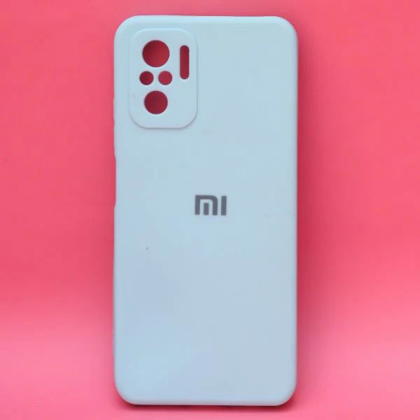 Light Blue Candy Silicone Case for Redmi note 10 4g