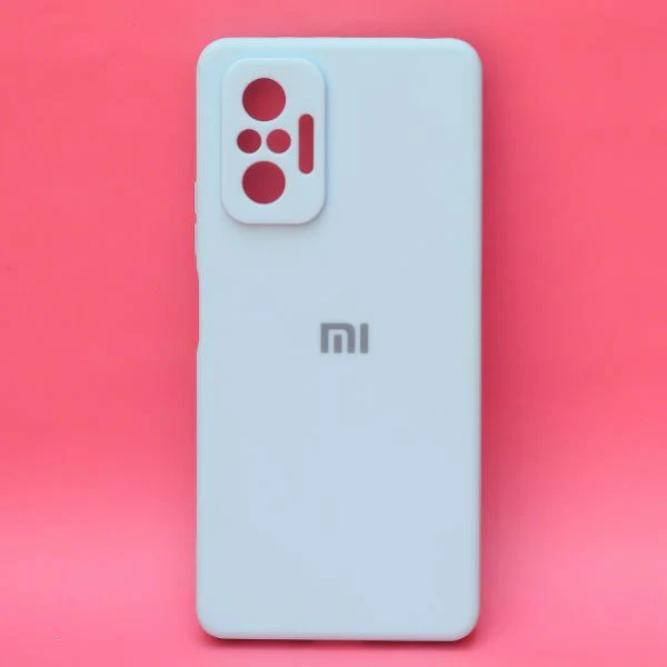 Light Blue Candy Silicone Case for Redmi note 10 Pro